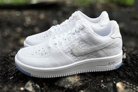 nike air force 1 flyknit low grijs|Nike Air Force 1 white shoes.